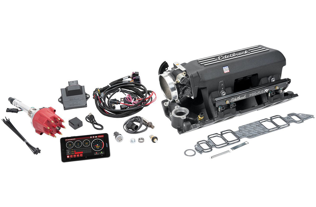 EdelbrockPro-Flo 4 EFI Kit BBC Gen V w/RP Heads