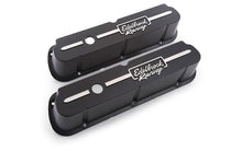 Load image into Gallery viewer, EdelbrockValve Cover Kit Race Series SBF Tall Black