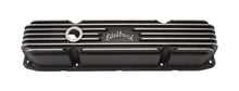 Load image into Gallery viewer, EdelbrockBBM Classic Finned V/C&#39;s - Black