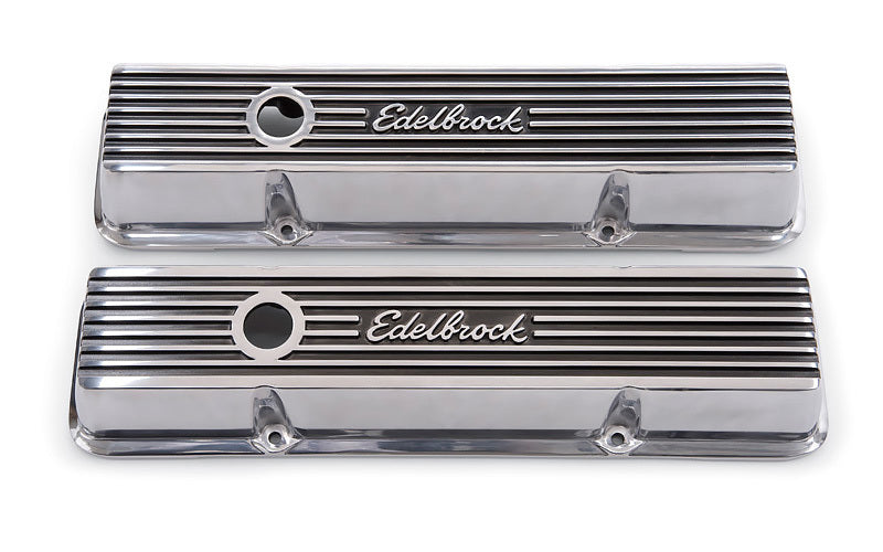 EdelbrockValve Cover Kit Elite II Series SBC Short