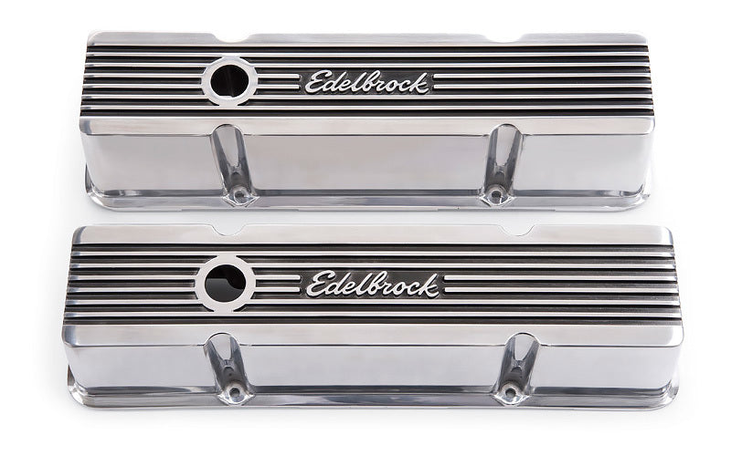 EdelbrockValve Cover Kit Elite II Series SBC Tall