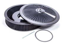 Load image into Gallery viewer, EdelbrockAir Cleaner Kit - 14in Dia. Breathable - Black