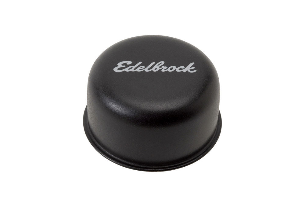 EdelbrockSignature Series V/C Breather - Black