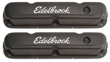 Load image into Gallery viewer, EdelbrockSignature Series V/C&#39;s SBM Black