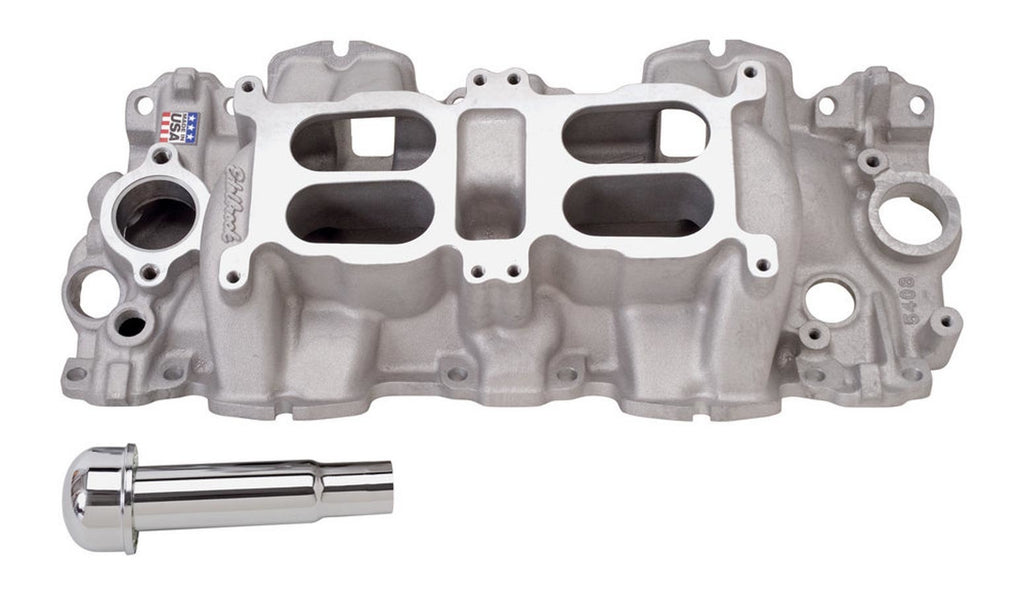 EdelbrockPerformer RPM Dual Duad Manifold - Chevy 348-409