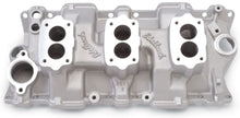 Load image into Gallery viewer, EdelbrockSBC Three Deuce Manifold - 262-400