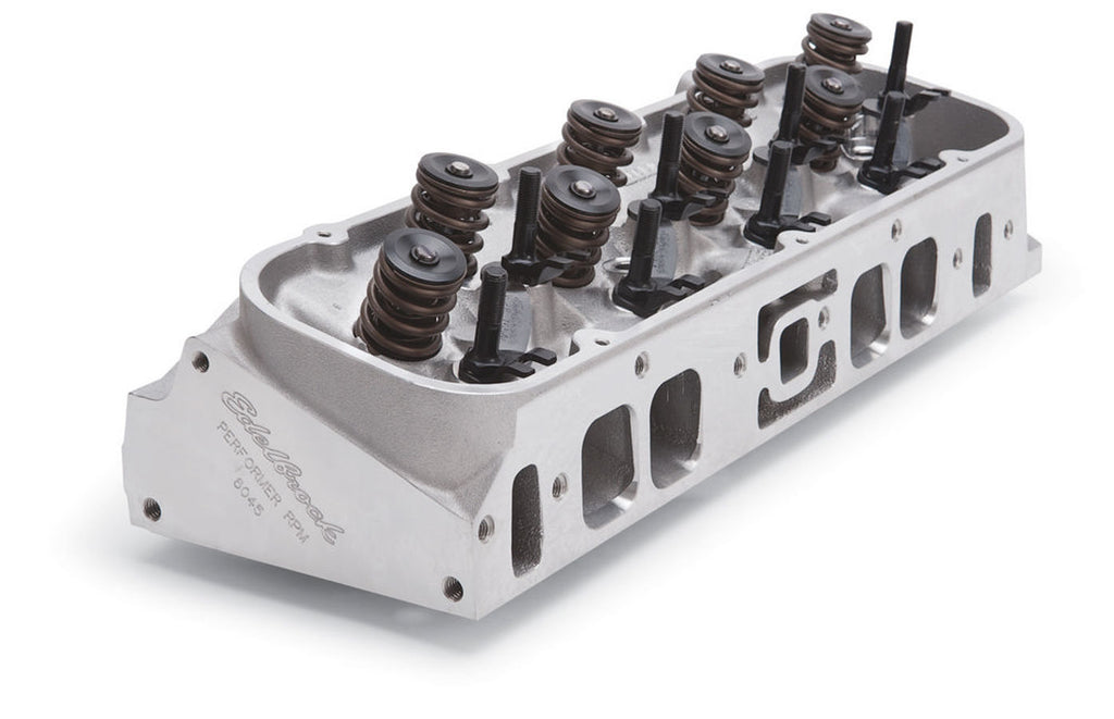 EdelbrockBBC Performer RPM 454-O Cylinder Head - Assm.