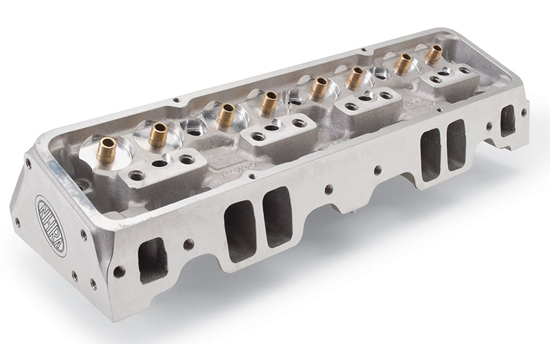 EdelbrockSBC NHRA Legal Cylinder Head 64cc S/P Bare