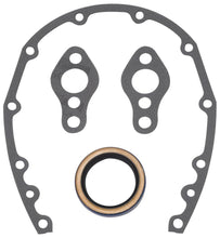 Load image into Gallery viewer, EdelbrockSBC Timing Cover Gasket  and Oil Seal Kit