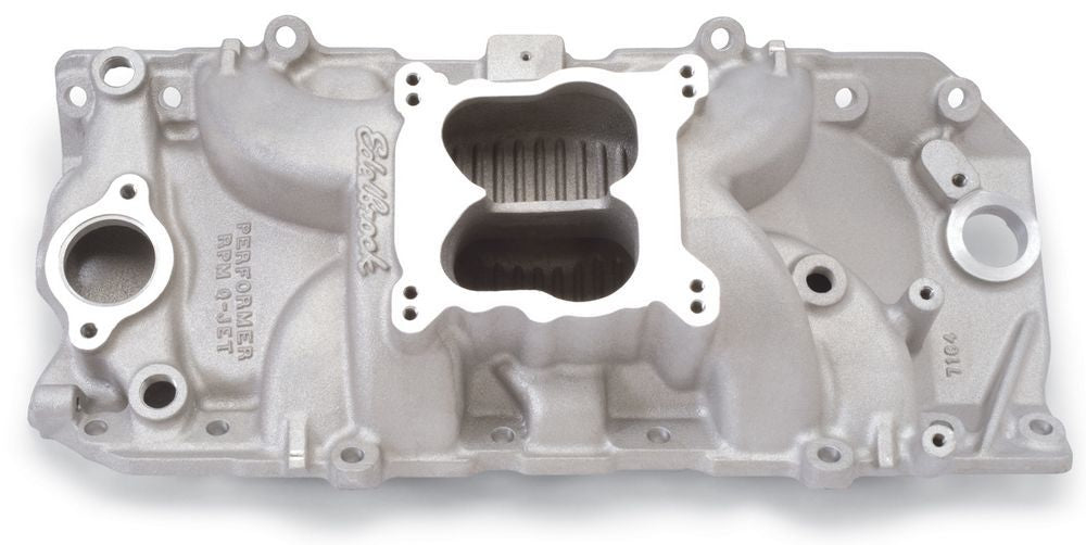 EdelbrockBBC Performer RPM 2-O Q-Jet Manifold - 396-502