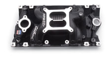 Load image into Gallery viewer, EdelbrockSBC Performer RPM A/G Manifold - Black