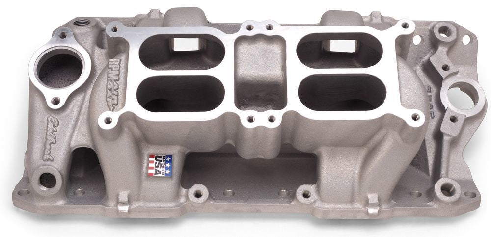 EdelbrockSBC Dual Quad Air Gap Intake Manifold