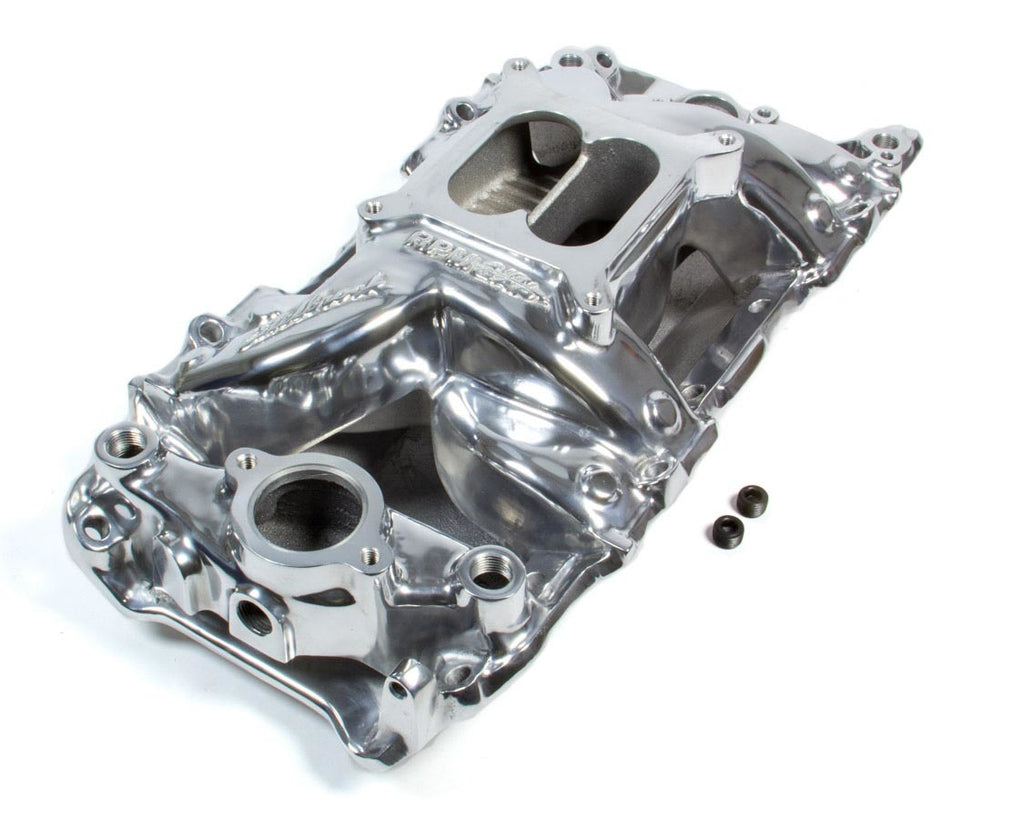 EdelbrockBBC Performer RPM A/G Manifold- R/P- Polished