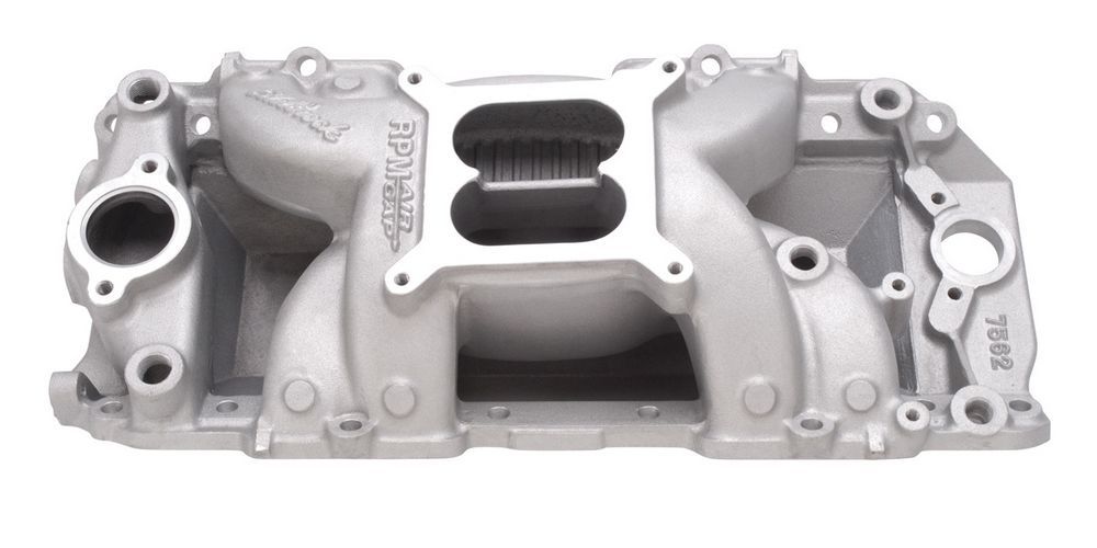 EdelbrockBBC Performer RPM A/G Manifold- R/P - 396-502