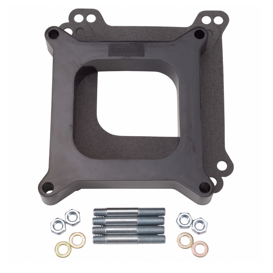 EdelbrockCarburetor Spacer - 1in Open