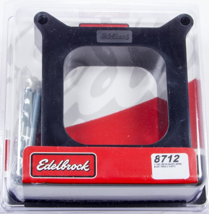 EdelbrockCarburetor Spacer - 2in Open