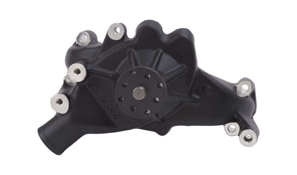 EdelbrockBBC Water Pump - Long Black