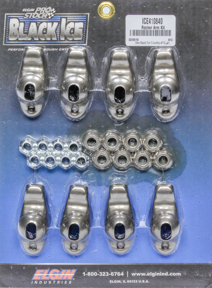 ElginSBC B/I Rocker Arm Kit 1.50 Ratio 3/8 Stud