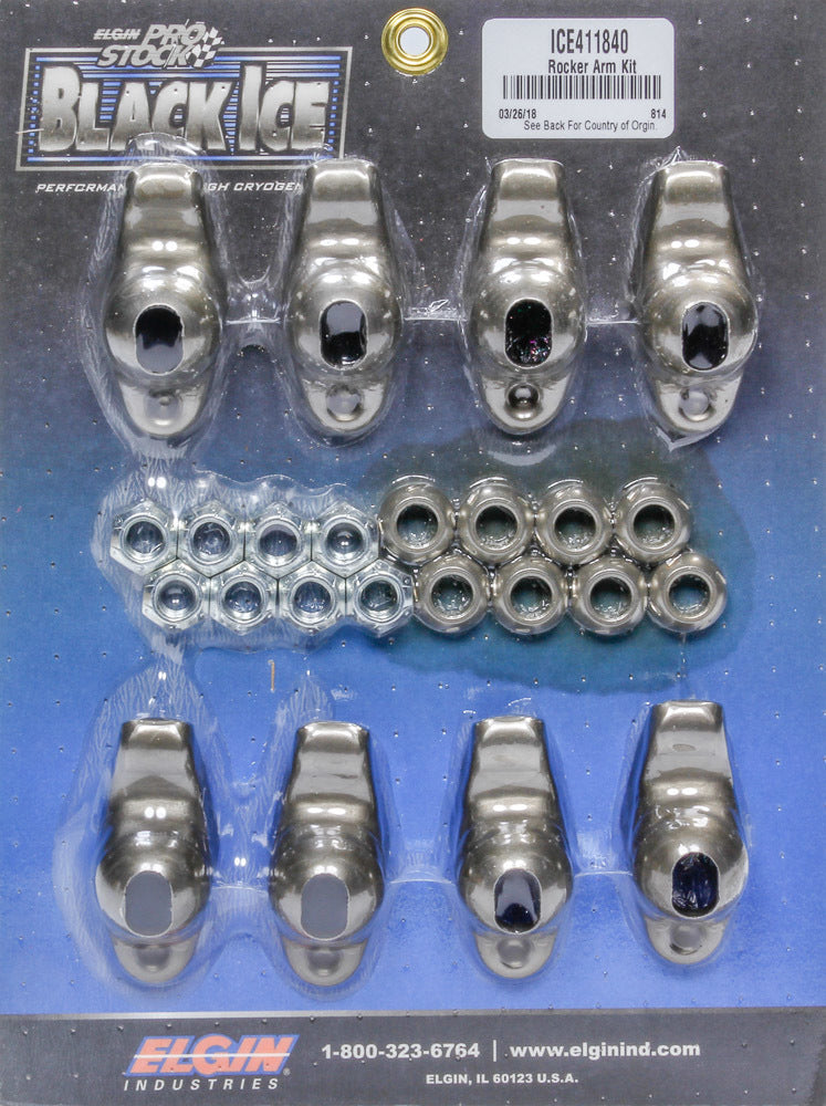 ElginSBC B/I Rocker Arm Kit 1.50 Ratio 7/16 Stud