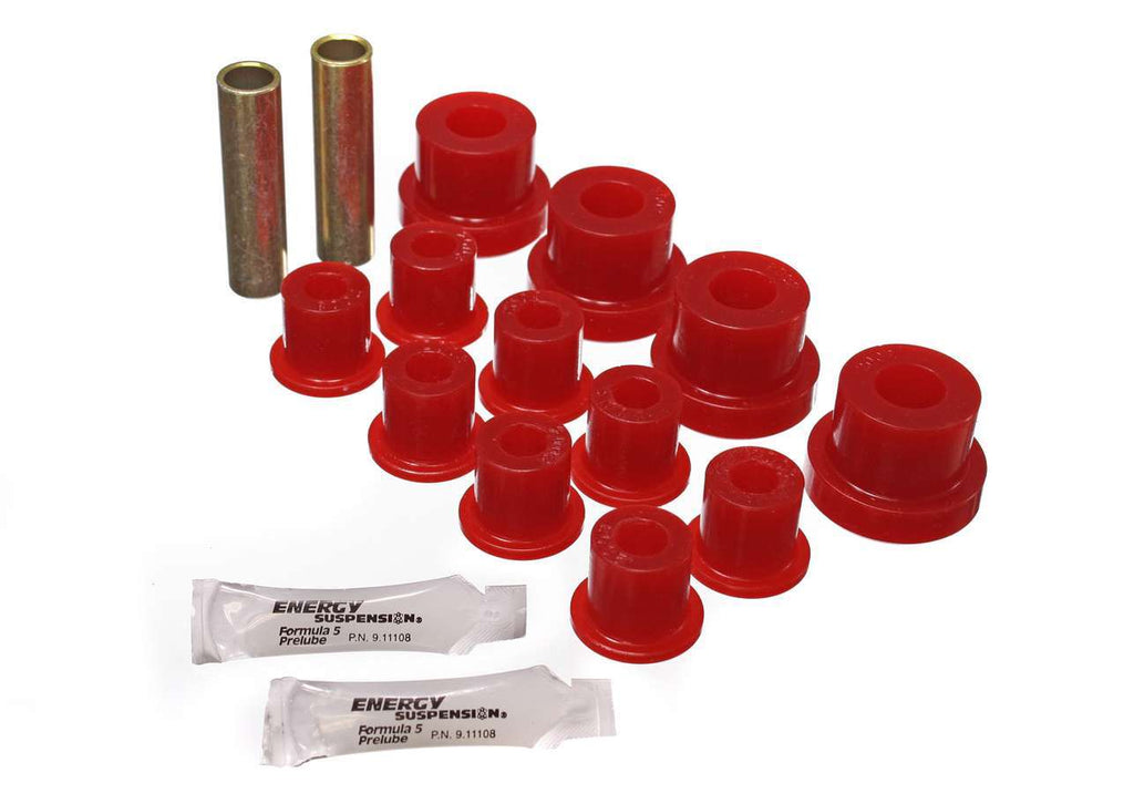 Energy Suspension76-86 CJ Frt Sprng Bush Red