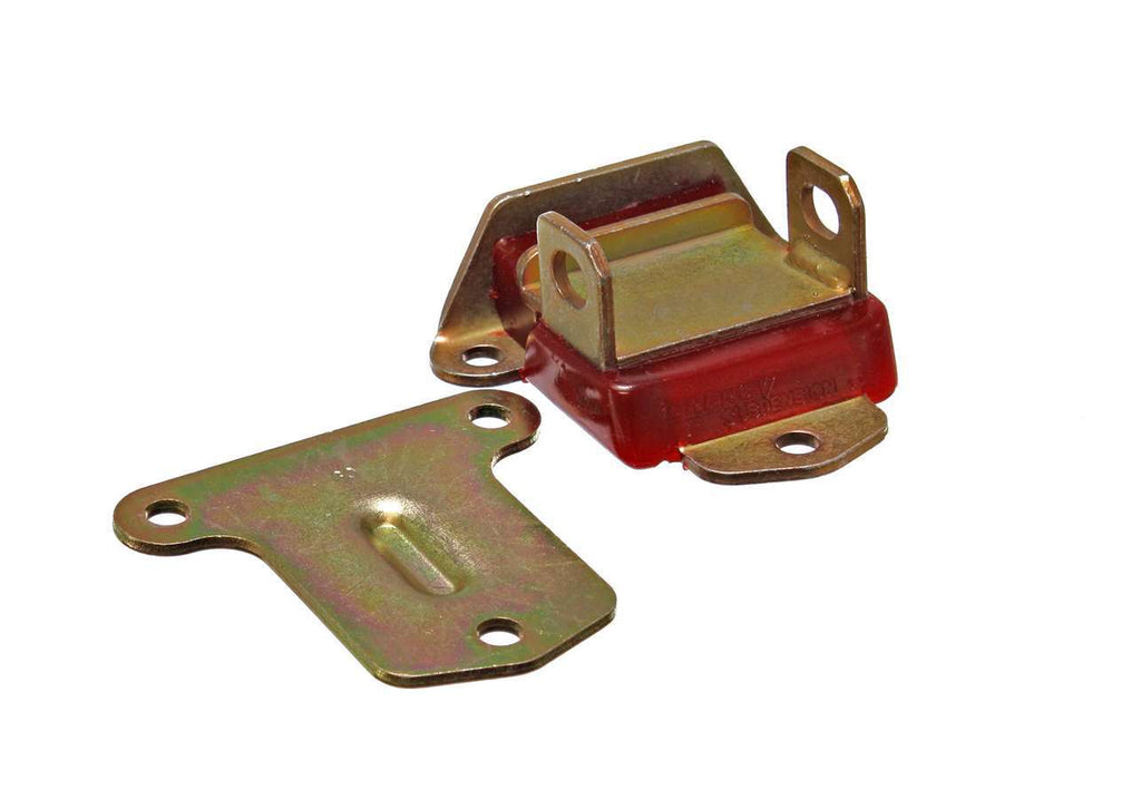 Energy Suspension58-72 Chev V8 Motor Moun Zinc Plated - Red