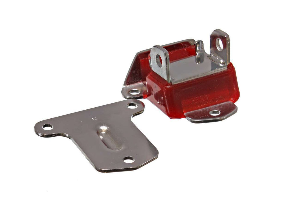 Energy SuspensionBBC Engine Motor Mount Chrome Finish Red Each