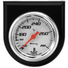 Load image into Gallery viewer, Equus2.0 Dia Water Temp Gauge w/Black Panel