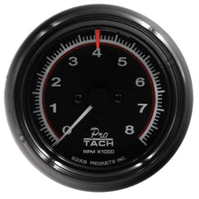 Load image into Gallery viewer, Equus3-3/8 Dia Tachometer 8000 RPM Black Dial