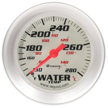 Load image into Gallery viewer, Equus2-5/8 Dia Water Temp Gauge Silver  130-280