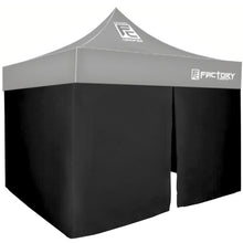 Load image into Gallery viewer, Factory CanopiesWall Kit Black 10ft x 10ft Canopy