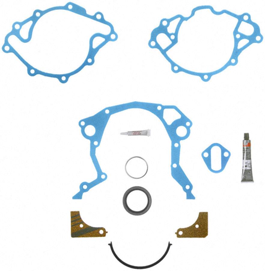 FEL-PROTiming Cover Gasket Set w/Sleeve SBF 221-351W