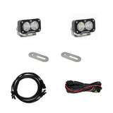 Baja DesignsS2 Sport Dual Reverse Kit - '15-21 F-150 (Wide Cornering; Clear; Toggle Wiring)