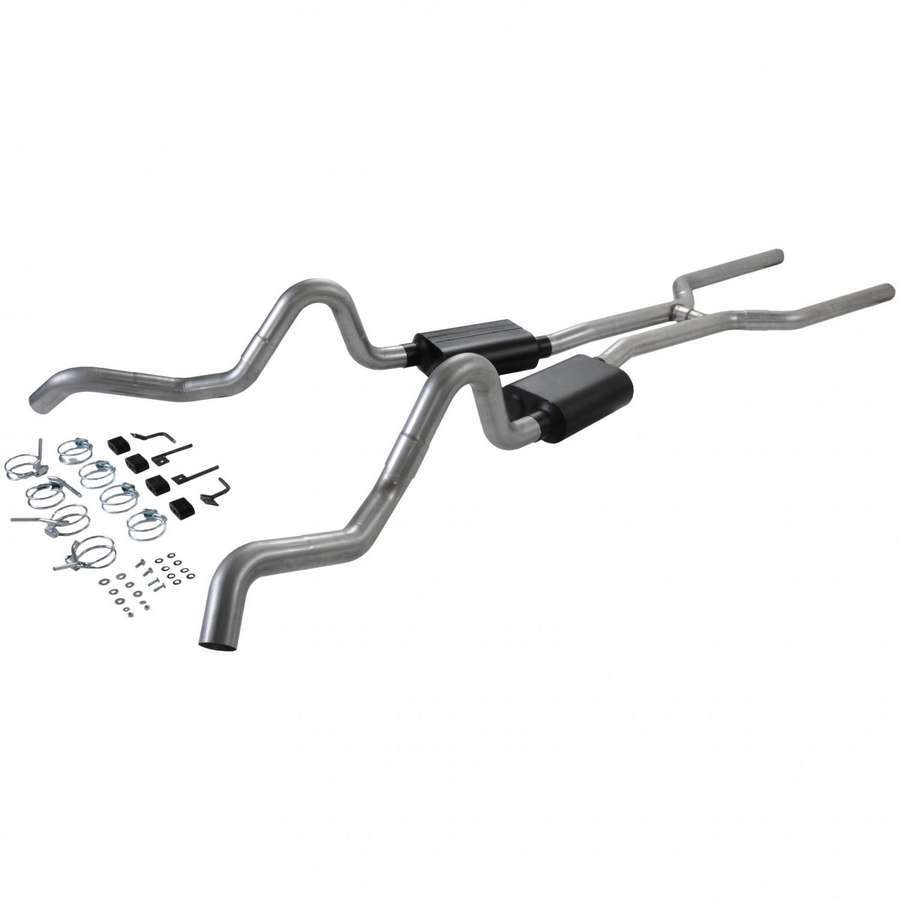 Flowmaster3in Complete Exhaust Kit 64-67 GM A-Body