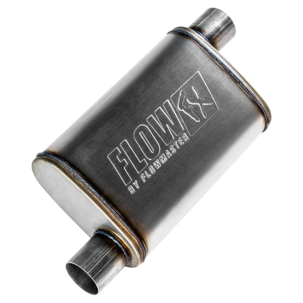 FlowmasterFlowFX Muffler 2.5in In Offset/Out Offset