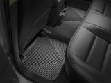 All Weather Floor Mats; Black; Front;