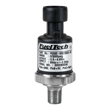 Load image into Gallery viewer, FuelTech0-300 PSI Pressure Sensor (Black Series)