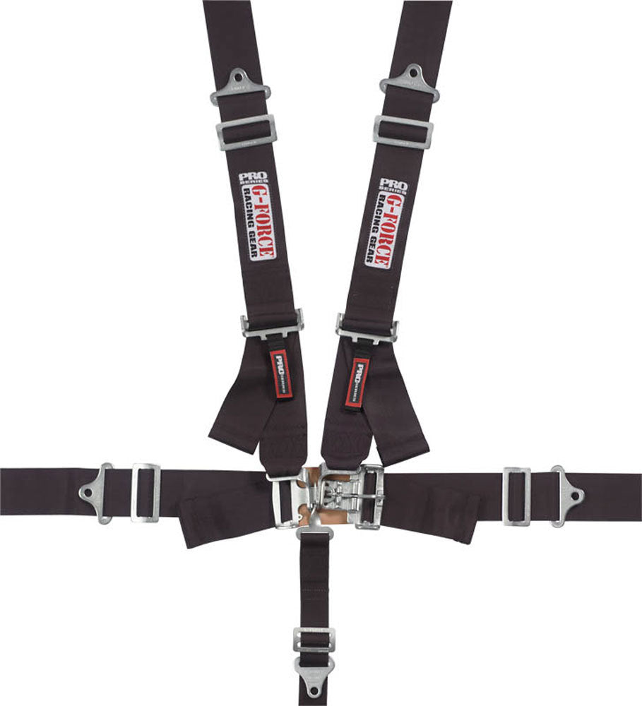 G-FORCE Racing GearIndivd. Shoulder Harness Pull-Down Blk Pro Series