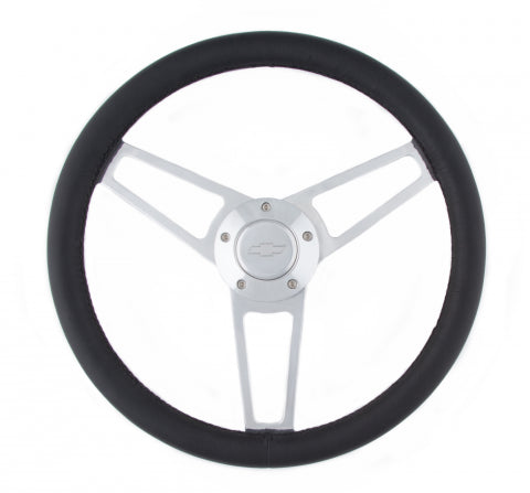 GrantBillet Series Leather St eering Wheel Chevy Logo