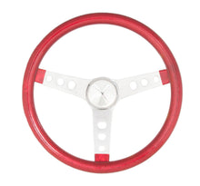 Load image into Gallery viewer, GrantSteering Wheel Mtl Flake Red/Spoke Chrm 13.5