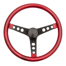 Load image into Gallery viewer, GrantSteering Wheel Mtl Flake Red/Spoke Blk 13.5