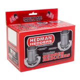 Hedman Hedders3in Ball & Socket Style Reducer Pair