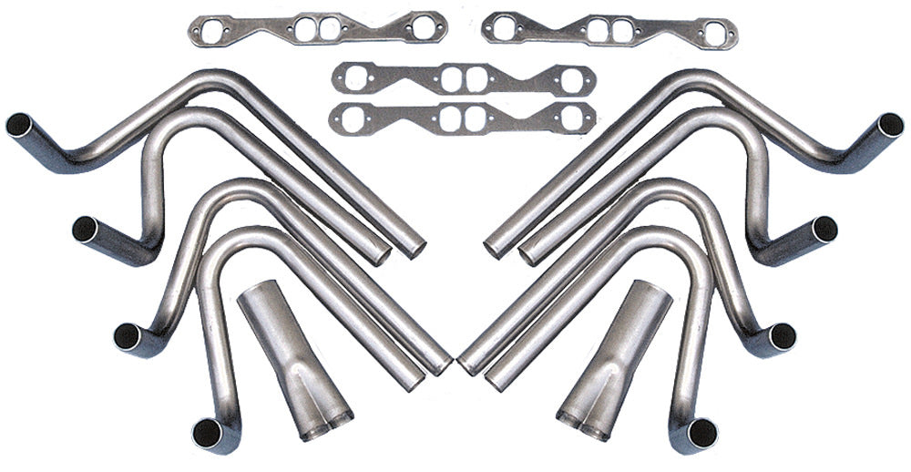 Hedman Hedders2in. SBC Weld Up Kit- 3.5in. Weld On Collector