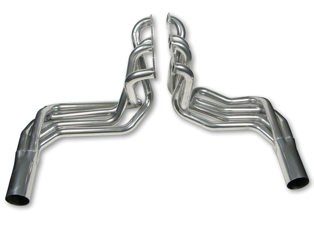 HookerCoated S/C Headers - SBC 63-82 Vette- Side-Mnt.