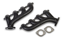 Load image into Gallery viewer, HookerGM LS Cast Iron Exhaust Manifolds Black Finish