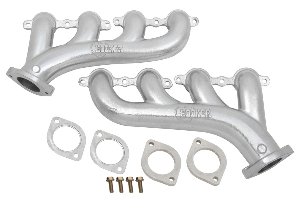 HookerGM LS Cast Iron Exhaust Manifolds w/2.5in Outlet