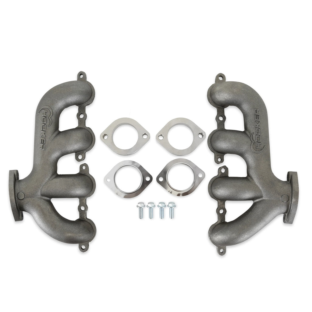 HookerExhaust Manifold Set GM LS Rear Dump