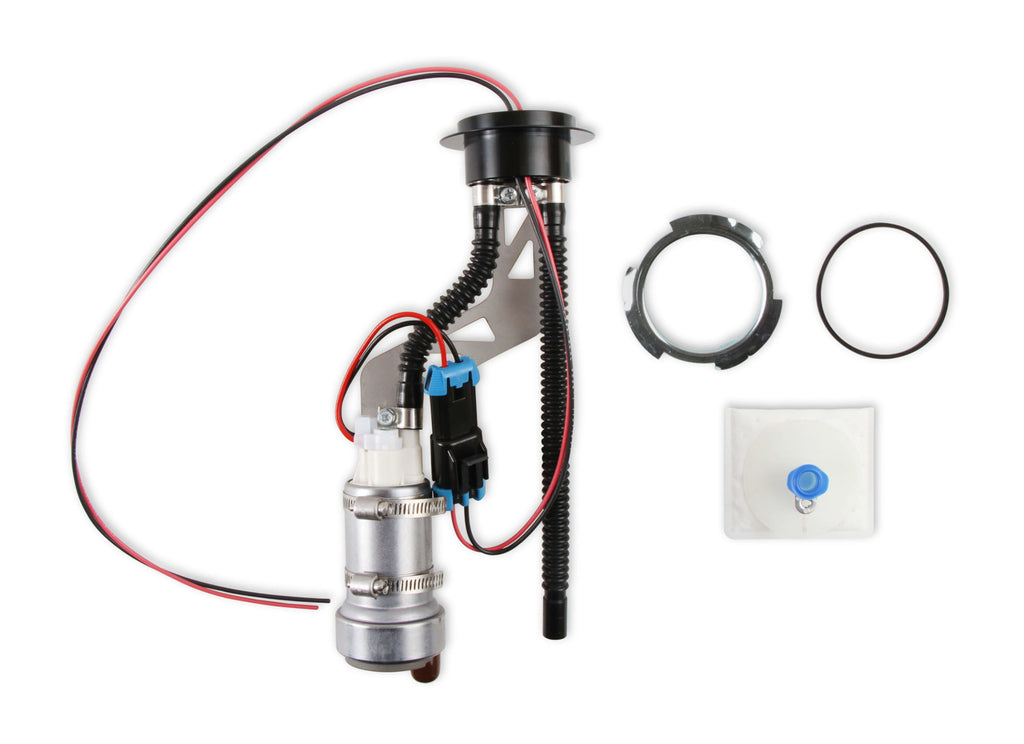 Holley525 LPH Fuel Pump Module 83-97 Ford Mustang