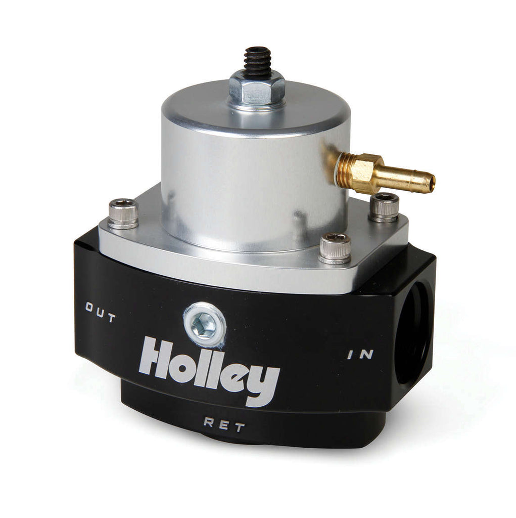 Holley4500 Billet Fuel Press. Regulator w/EFI Bypass