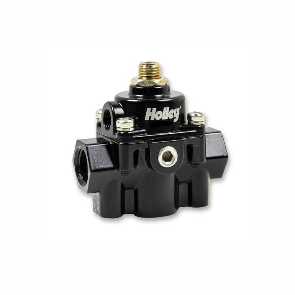 HolleyFuel Pressure Regulator By-Pass Style 6psi Black