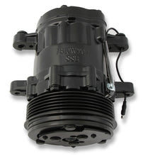 Load image into Gallery viewer, HolleyAC Compressor Sanden SD7 R-134A Black